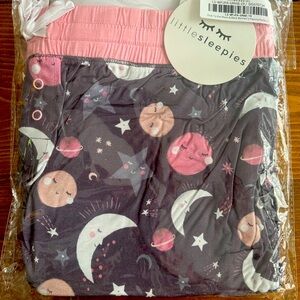 Little Sleepies Pink To the Moon and Back Pajama Pants